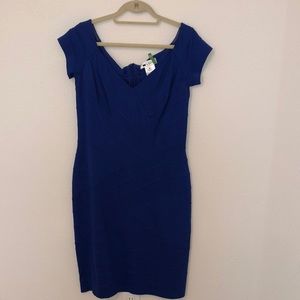 T by Tadashi Royal Blue Bodycon Dress